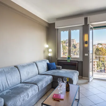 아파트 Sea View Retreat - Steps From Center 산레모